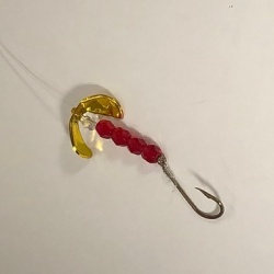 Golden Craw Butterfly Worm Harness