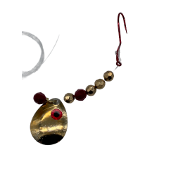 Erie Double Gold Mini Red-Eyed Worm Harness